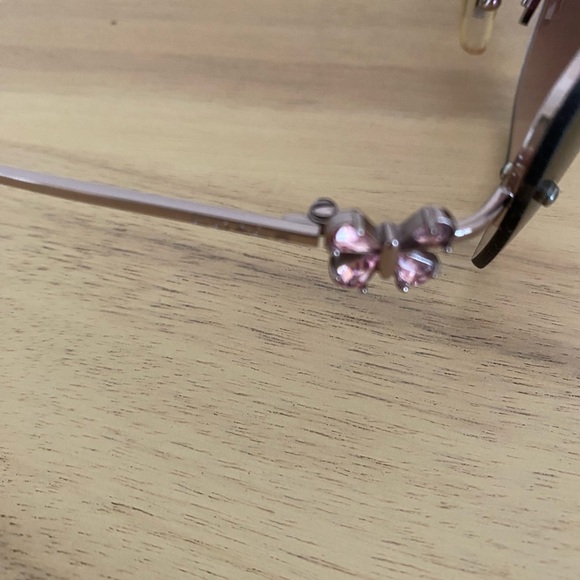 Coach Women's Sunglasses - Pink and Brown - Picture 6 of 7